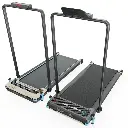 Powerology 2-In-1 Foldable Treadmill With Massage Pad - Black3.webp