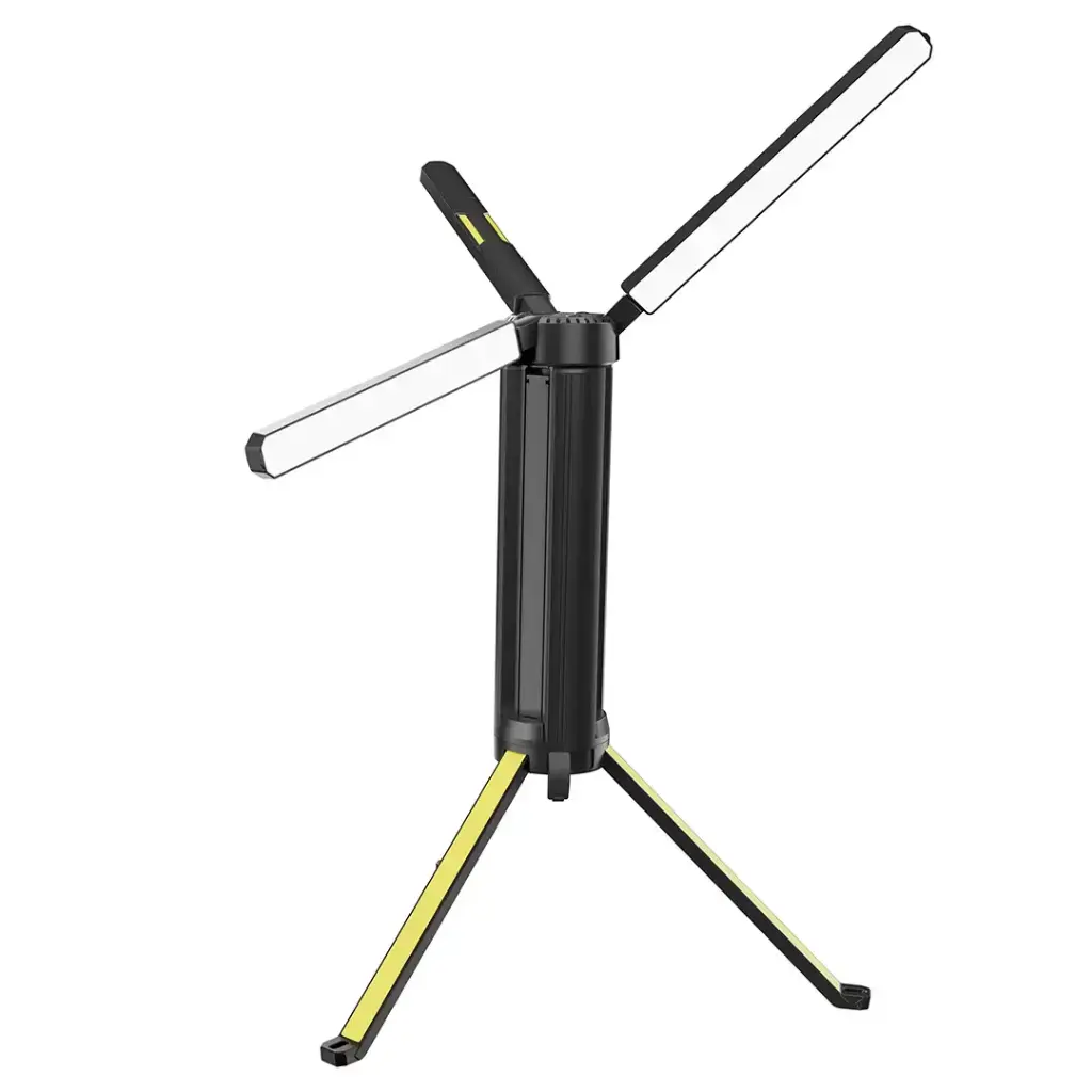 Powerology Luntra 15600mAh Foldable Camping Light - Black.webp