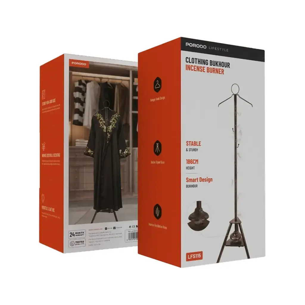 Porodo Lifestyle Clothing Bukhour Incense Burner.webp