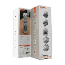 Porodo 150+ Countries Universal AC Adapters - White.webp