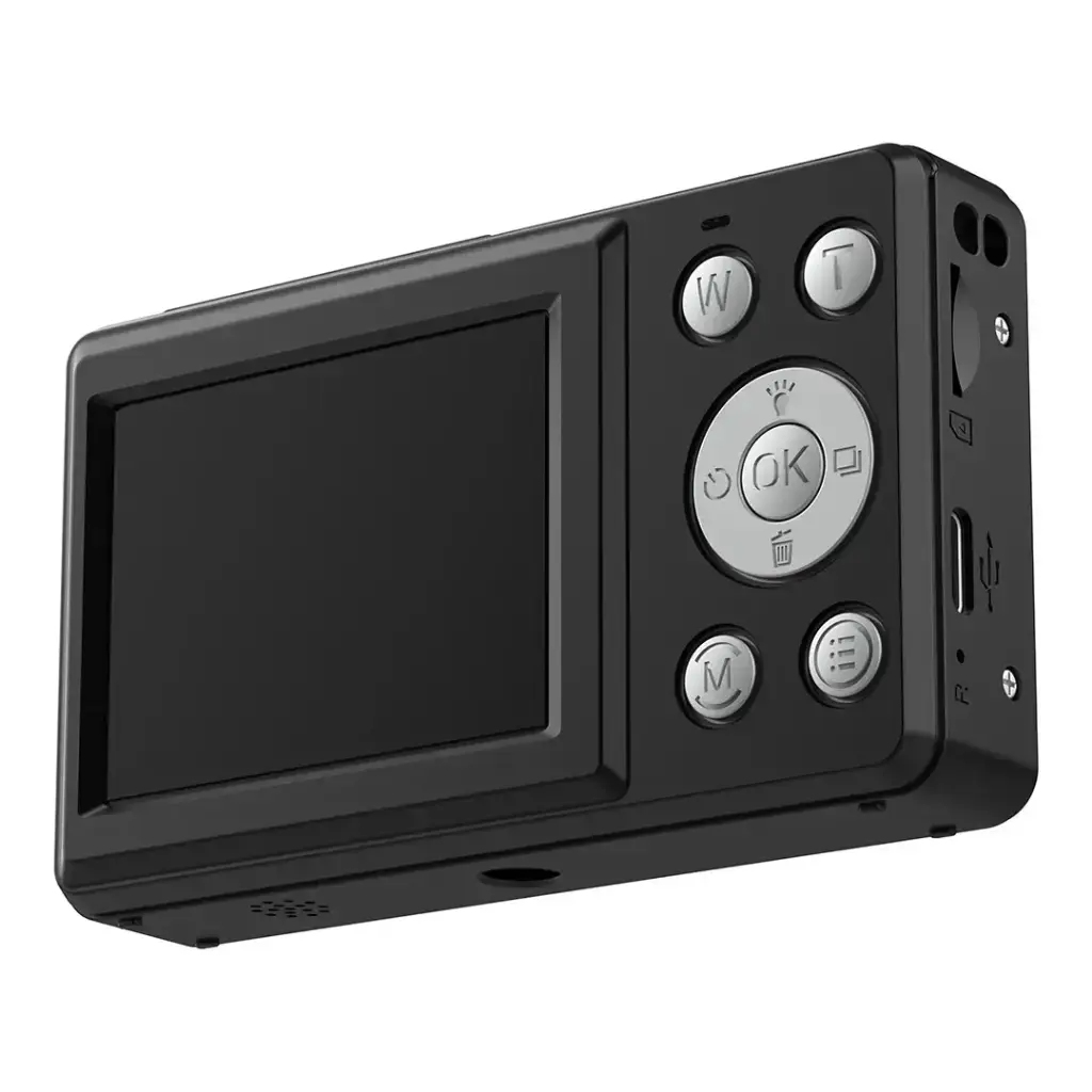 Porodo Lifestyle Dual-Screen Digital Camera - Black.webp