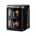 [PD-LFST087-BK] Porodo Lifestyle Double Stack Air Fryer with 12 Presets - Black.webp