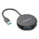 Porodo USB 3.0 Multi-Port Hub - Black.webp