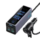 [PWCUQC044] Powerology 2AC Socket Car Power Inverter - Gray.webp