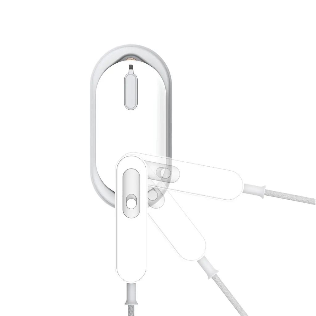 Porodo Lifestyle Mini Steam Iron 1100W UK - White.webp