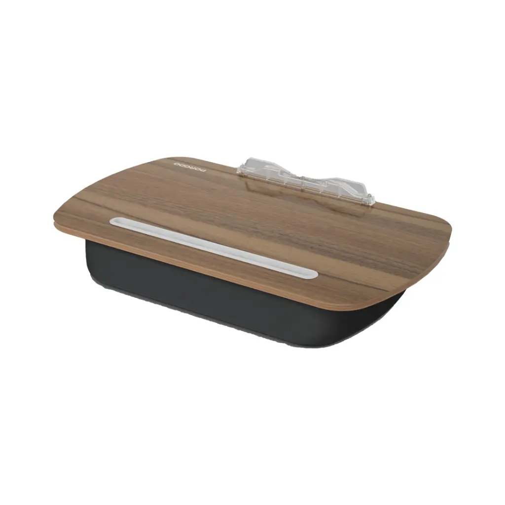 Porodo Lifestyle Laptop stand with Pillow Base - Grey1.webp