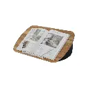 Porodo Lifestyle Laptop stand with Pillow Base - Grey.webp