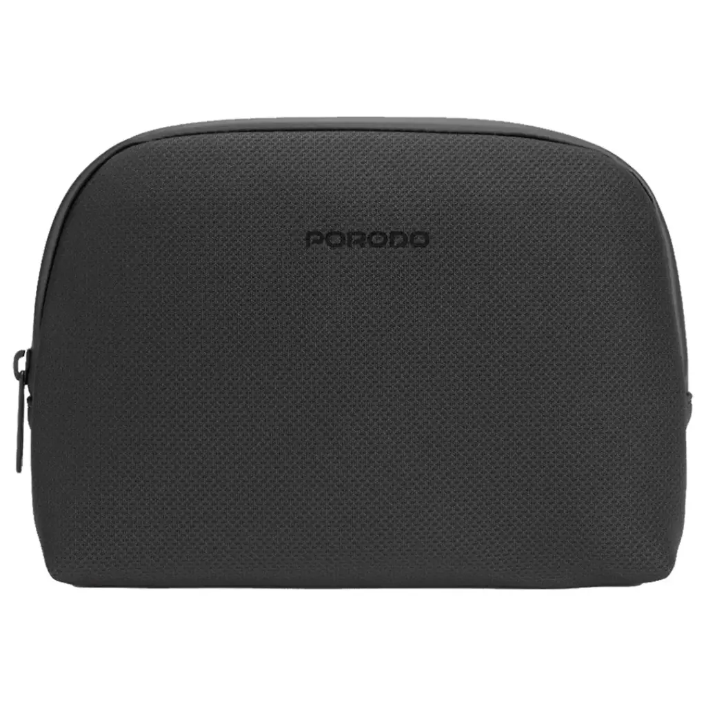 [PDLFSTPBK] Porodo Lifestyle Geneva Tech Accessory Pouch (_Black).webp