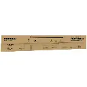 Porodo 100 inches Tripod Projection Screen - White.webp