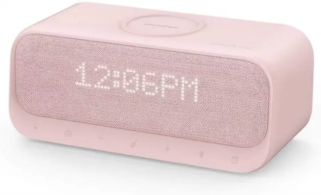 Anker SoundCore Wakey Bedside Speaker (Pink).webp