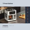 Porodo LifeStyle 5L Glass Pot Air Fryer - White (2).webp