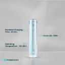 Powerology 1.5V Type-c Rechargeable Lithium-ion Battery AAA Battery 660mWh 4pcs per Pac (1).webp