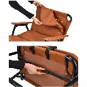 Porodo Lifestyle Camping Foldable Chair - Brown (1).webp