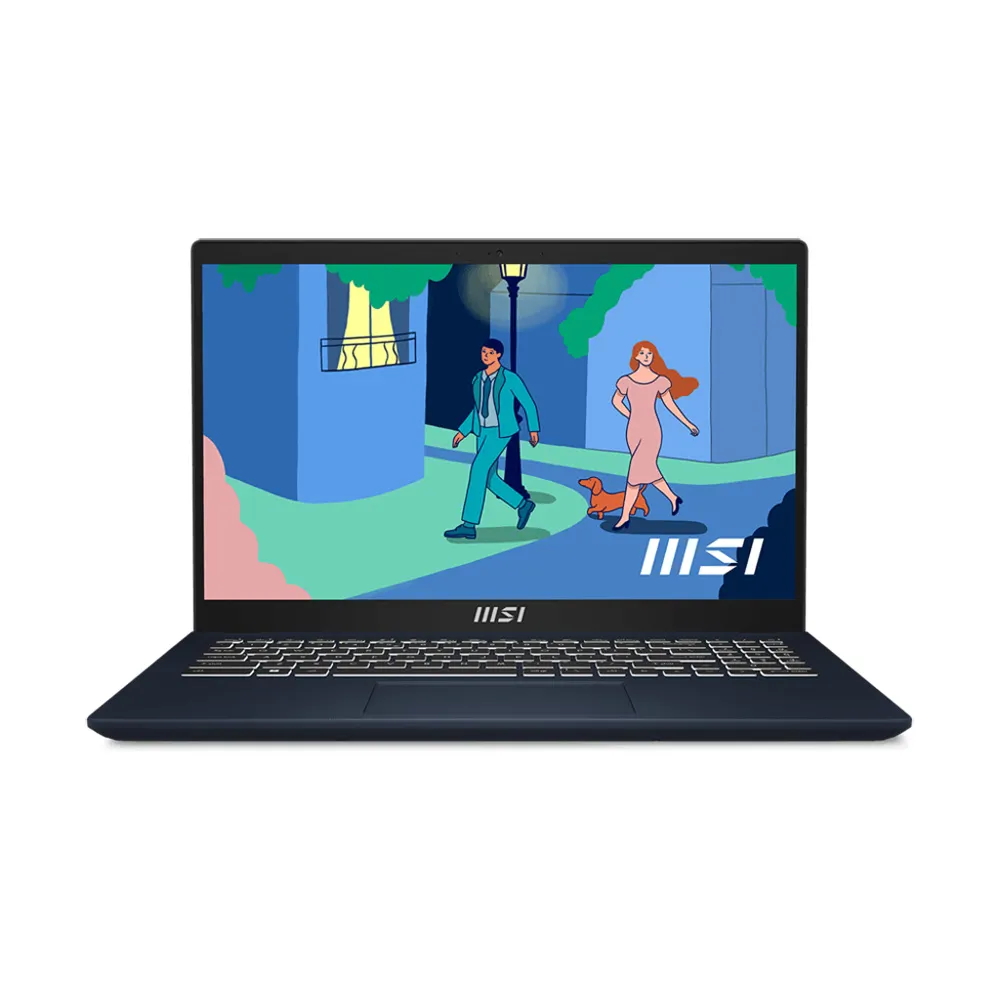 MSI Modern 15 B7M-227AE AMD Ryzen 7-7730U, 16GB, 512GB SSD, AMD Radeon Graphics, 15.6" FHD Screen, Windows 11 Home - Carbon Gray 