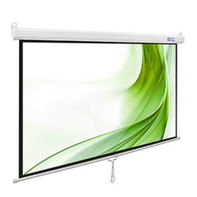 iView M180 180x180cm Manual Projection Screen (96” Diagonal)