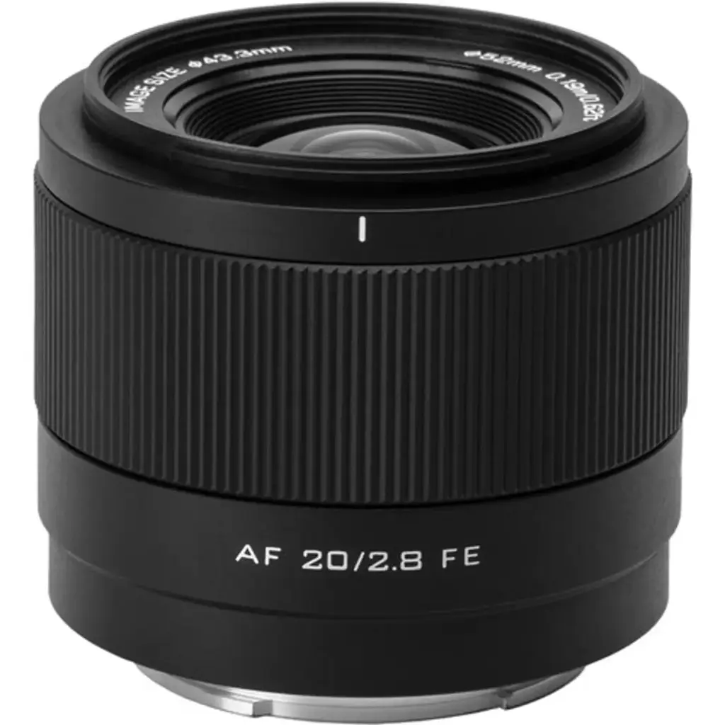 Viltrox AF 20mm f/2.8 E Auto Focus Prime Full Frame Lens for Sony E AF 20/2.8 FE