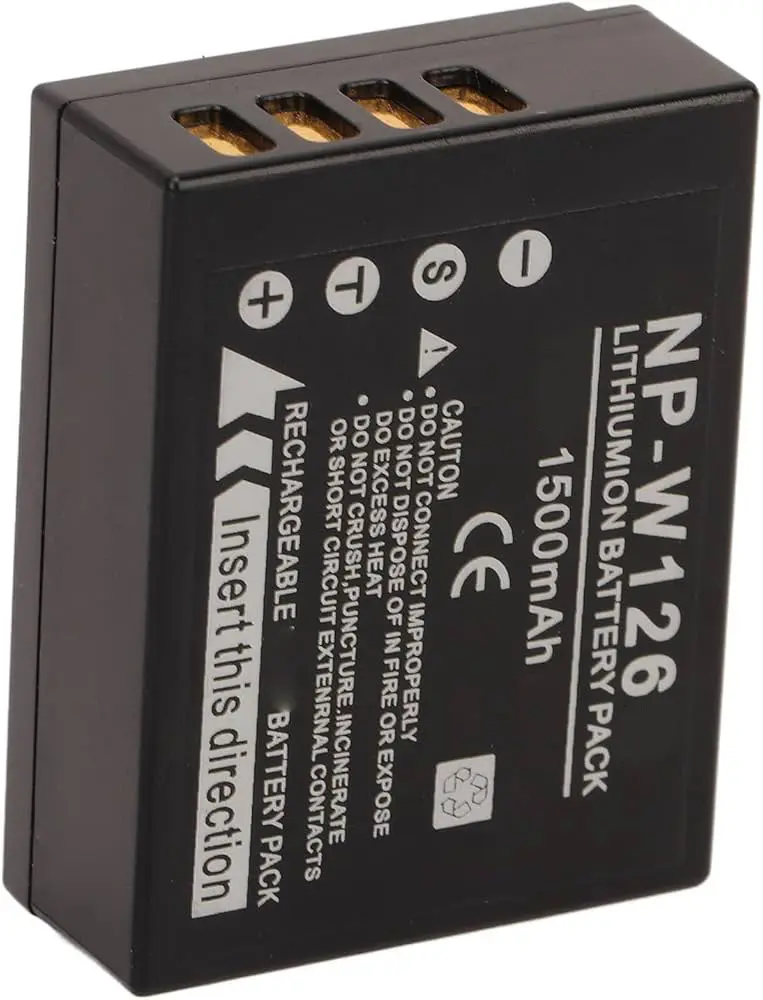 Vipesse NP-W126 1500mAh 7.4V 11.1Wh Battery for Fujifilm