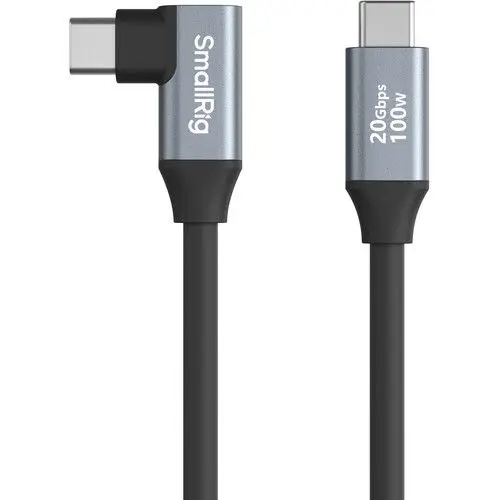 SmallRig USB-C (Straight) to USB-C (Angled) Data Cable (60cm / 23.6in) 4791
