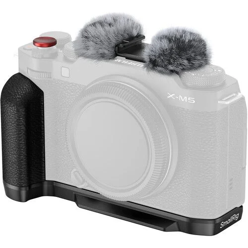 SmallRig L-Shape Mounting Plate with Silicone Handle for FUJIFILM X-M5 (Black) 4876
