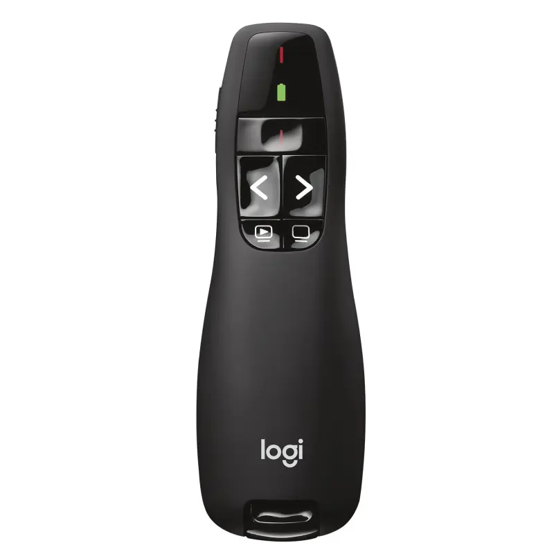 Logitech R400 Laser Presentation Remote Clicker with Laser Pointer 910-001356