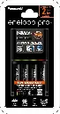 Panasonic Eneloop Pro 2550mAh Rechargeable 4 AA Batteries with Charger K-KJ55HCC40H