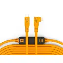 Tether Tools TetherPro USB-C Straight to Right-Angled Cable (31', High Visibility Orange) CUC31RT2-ORG
