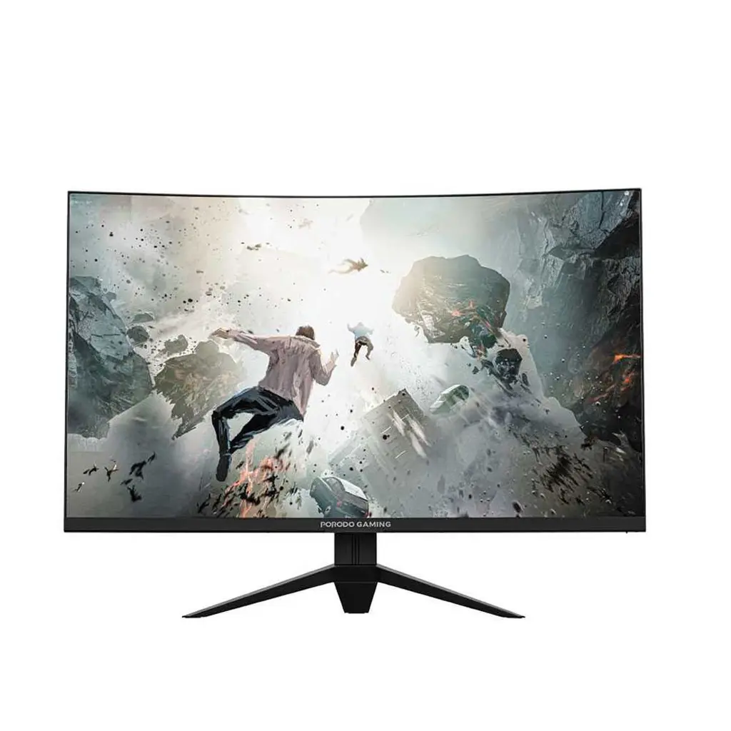 Porodo 32-Inch Gaming Wide Screen Gaming Monitor 180Hz QHD 2560x1440 PDX523-BK