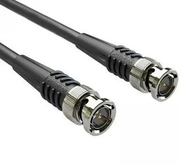 Percon VK 680 Silver+PTC FCA UHD 4K 3Mtr SDI Video Cable Coaxial 75OHM with BNC Connectors & Boots