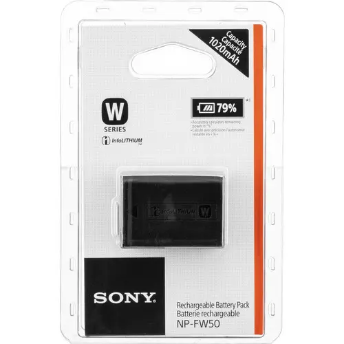 Sony NP-FW50 7.3Wh 1020mAh 7.2V Lithium-Ion Rechargeable Battery