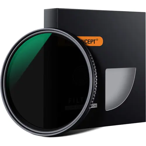 K&F Concept 72mm ND8-2000 Nano-D Variable ND Filter with Multiresistant Coating 3-11 Stop KF01.1359
