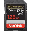 SanDisk Extreme Pro 200Mbps 128GB SDXC UHS-I Card SDSDXXD-128G-GN4IN V30