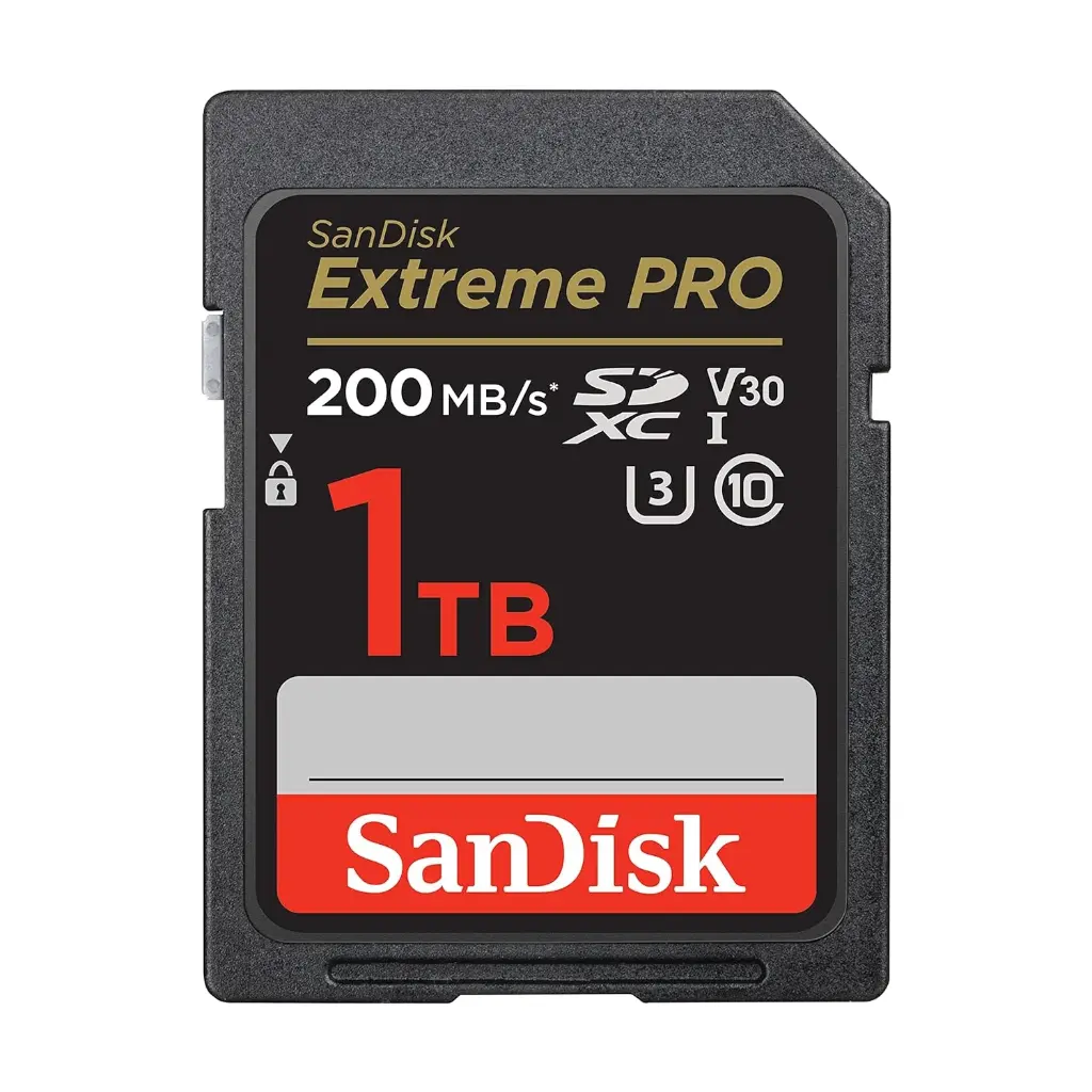 SanDisk Extreme Pro 200Mbps 1TB SDXC UHS-I Card SDSDXXD-1T00-GN4IN V30