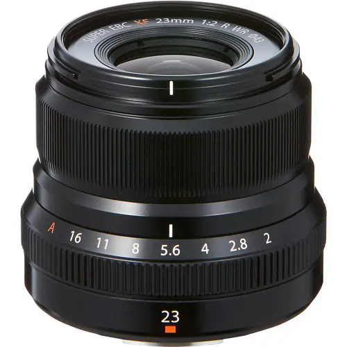 FUJIFILM XF 23mm f/2 R WR Lens Black 16523169