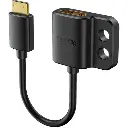 SmallRig Ultra Slim 4K HDMI Adapter Mini HDMI Male to Full HDMI Female (C TO A) 3020