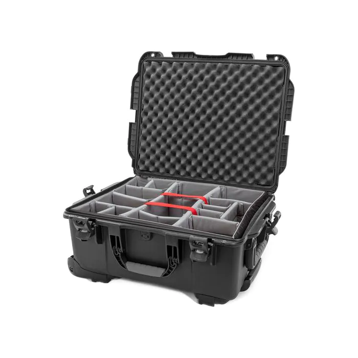 Nanuk 955 Wheeled Hard Case with Dividers (Black, 62.5L) 955-2001