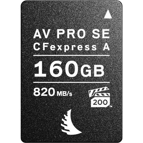 Angelbird CFexpress 2.0 Type A SE 160GB Read 820MB/s,Write 730 MB/s AV PRO  Memory Card AVP160CFXASE