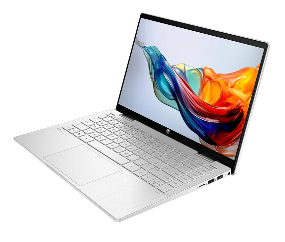 HP Pavilion X360 14 EK0025  Intel Core i7-1255U, 16GB RAM, 512GB SSD, 14-Inch Touch Display, Windows 11 Home - Silver