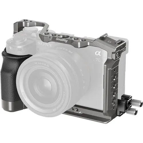 SmallRig “HawkLock” Quick Release Cage Kit with Silicone Handle for Sony A7CII / 7CR 5198