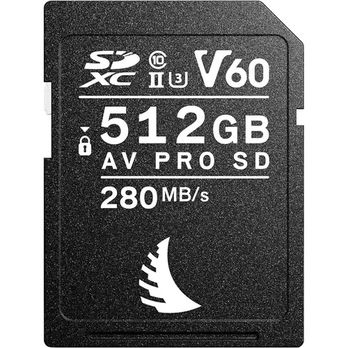 Angelbird 512GB AV Pro SD MK2 UHS-II SDXC Memory Card AVP512SDMK2V60