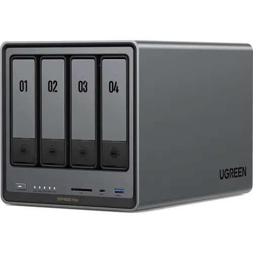 UGreen NASync DXP4800 Plus 4-Bay Nas Storage With Intel Pentium Gold 8505 5-Core CPU, 8GB DDR5 RAM 35260