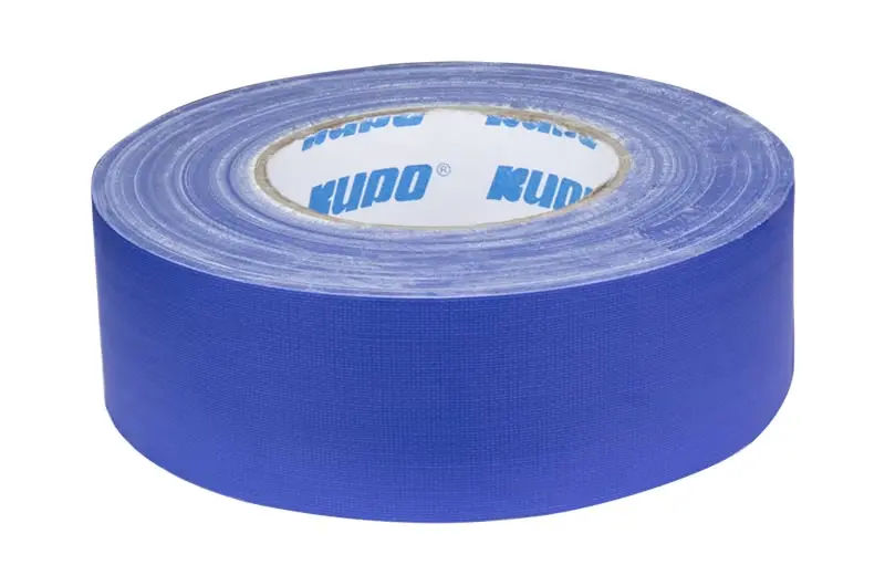 KUPO Gaffer Tape Blue 48mm(W) X 50Mtr (L) Per Roll GT-550BU