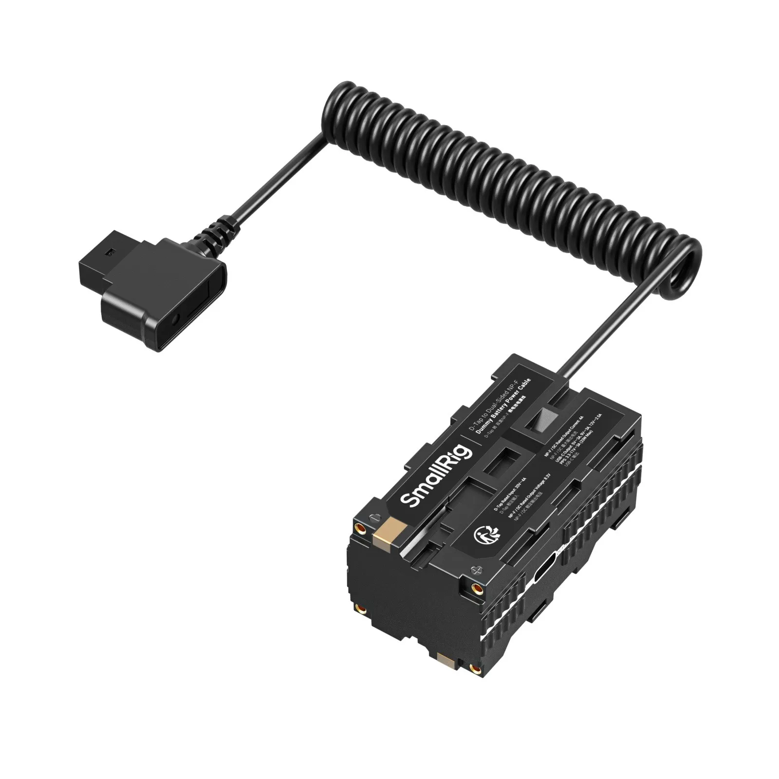 SmallRig D-Tap to Dual-Sided NP-F Dummy Battery Power Cable 4884