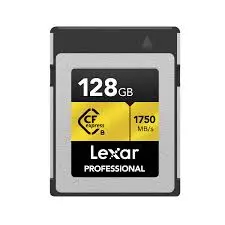 Lexar Professional 128GB CFexpress Type B Card Gold Series, up to 1750MB/s read 1500MB/s Write Speed LCXEXPR128G-RNENG