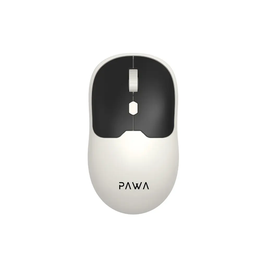 Pawa Dual Mode Wireless Mouse with 1600DPI White & Black PW-CABTMK16-WHBK