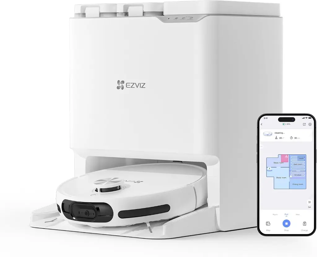 EZVIZ RS20 Pro Robot Vacuum Cleaner Washer with All-in-One Multi Station