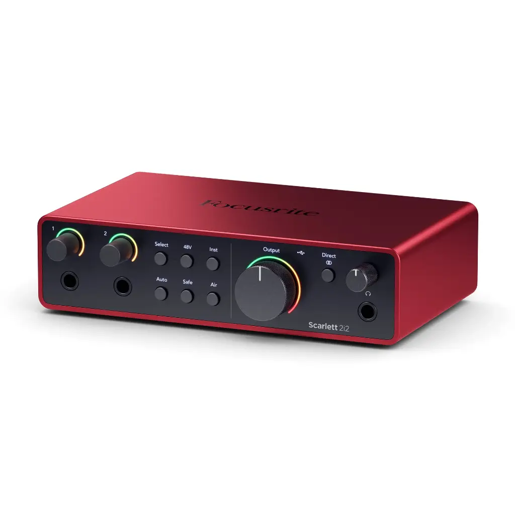 Focusrite Scarlett 2i2 4th Generation USB-C Audio Interface MOSC0033