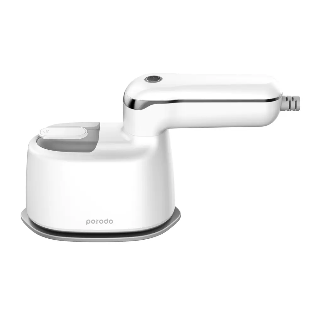 Porodo Lifestyle Mini Steam Iron 1000W UK with Rotatable handle White PD-LMSIRH-WH