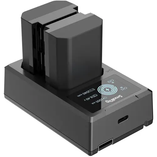 SmallRig NP-FZ100 2-Battery Kit with Dual Charger 3824B