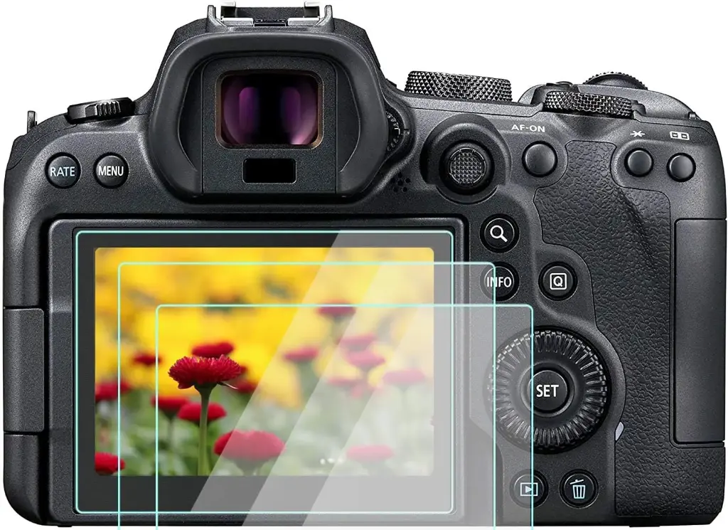 Canon EOS R7/EOS R6 R6II Tempered Glass Protector 