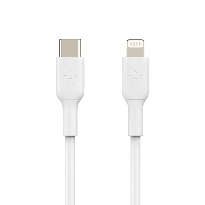 Belkin Boost Charge Lightning to USB-C Cable (3.3', White) CAA003BT1MWH
